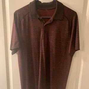 Lulu Lemon Polo Shirt, tag removed, Size L